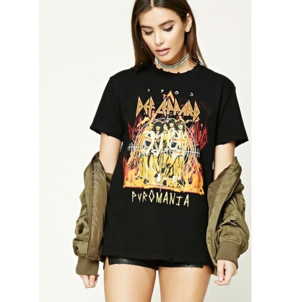 Vintage Def Leppard Band Shirt